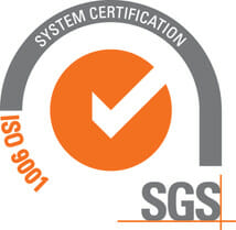 Logo for ISO 9001 System Certification SGS